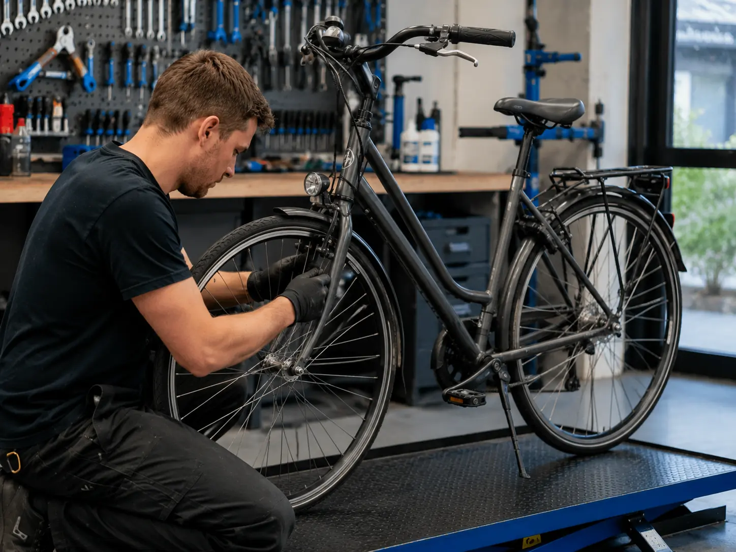 Fietsen onderhoudsbeurt reparatie tarieven