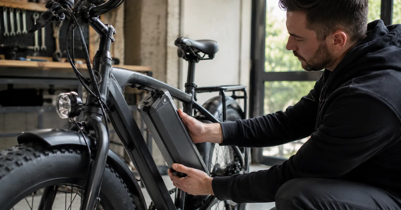 Fatbike accu onderhoud en opladen