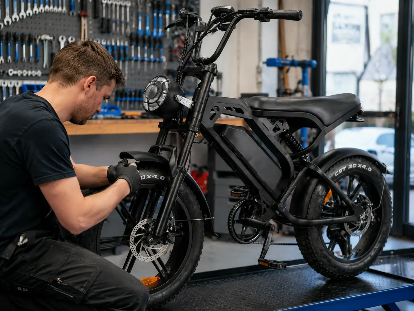 Fatbike onderhoudsbeurt reparatie tarieven